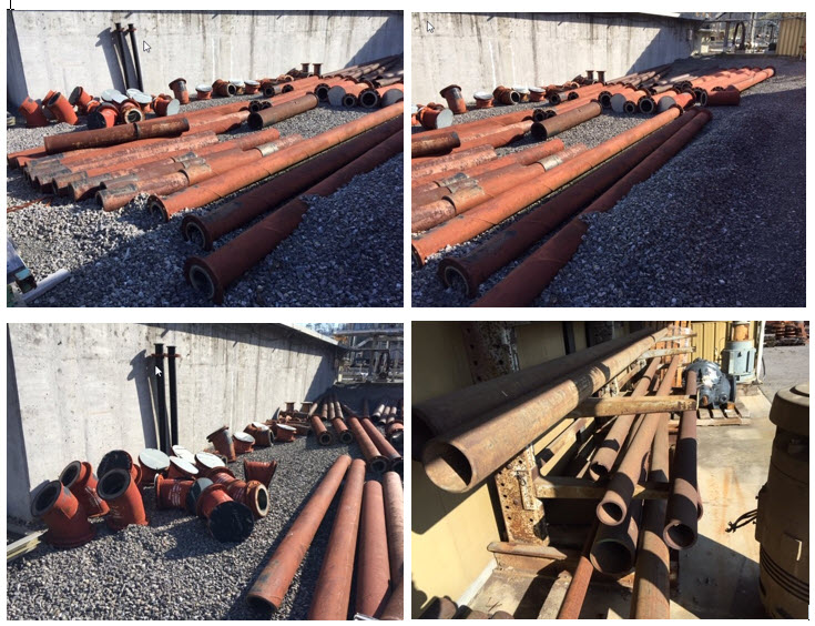 Ceramic Line Pipe And Fittings Lot 2